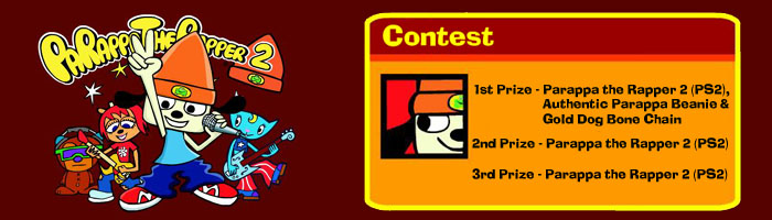 Game Over Online - PaRappa the Rapper 2 Contest