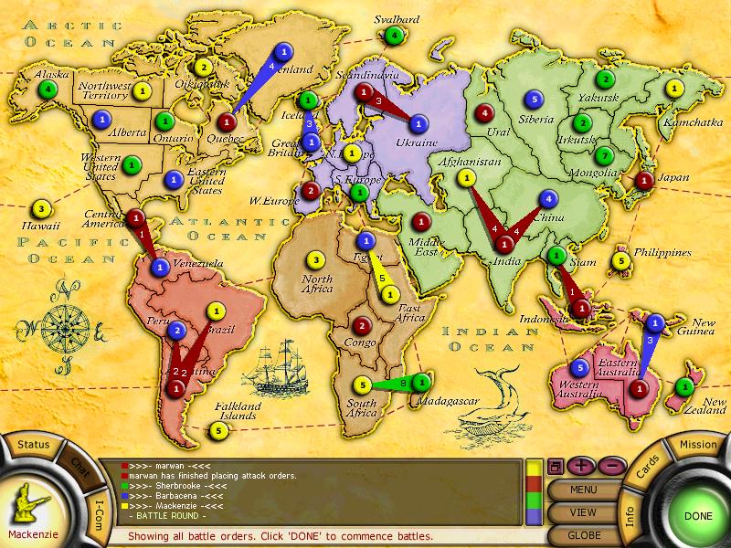 Старинная игра риск СССР. Risiko. Risk: the game of Global domination (1996, Windows).