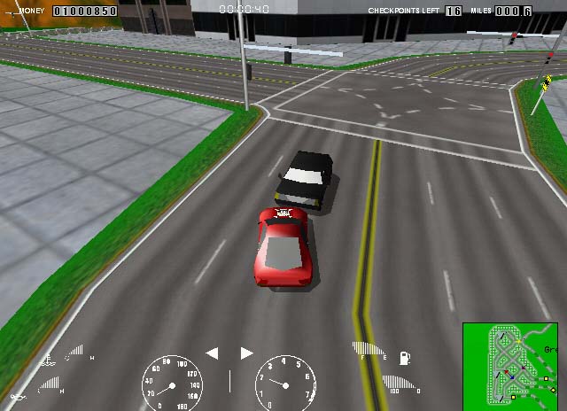 GameOver - Outlaw Racers (c) Megamedia